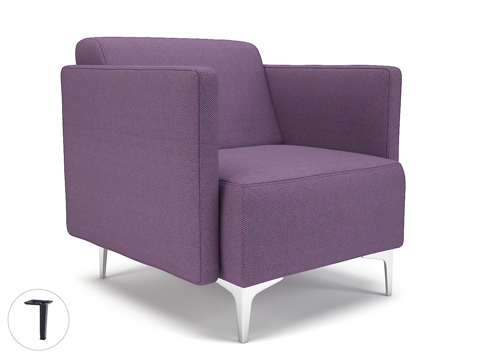 Office furniture napa-slim-arm-75cm-wide-armchair-in-camira-era-fabric Dynamic   Colour  