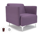Office furniture napa-slim-arm-75cm-wide-armchair-in-camira-era-fabric-with-socket Dynamic   Colour  