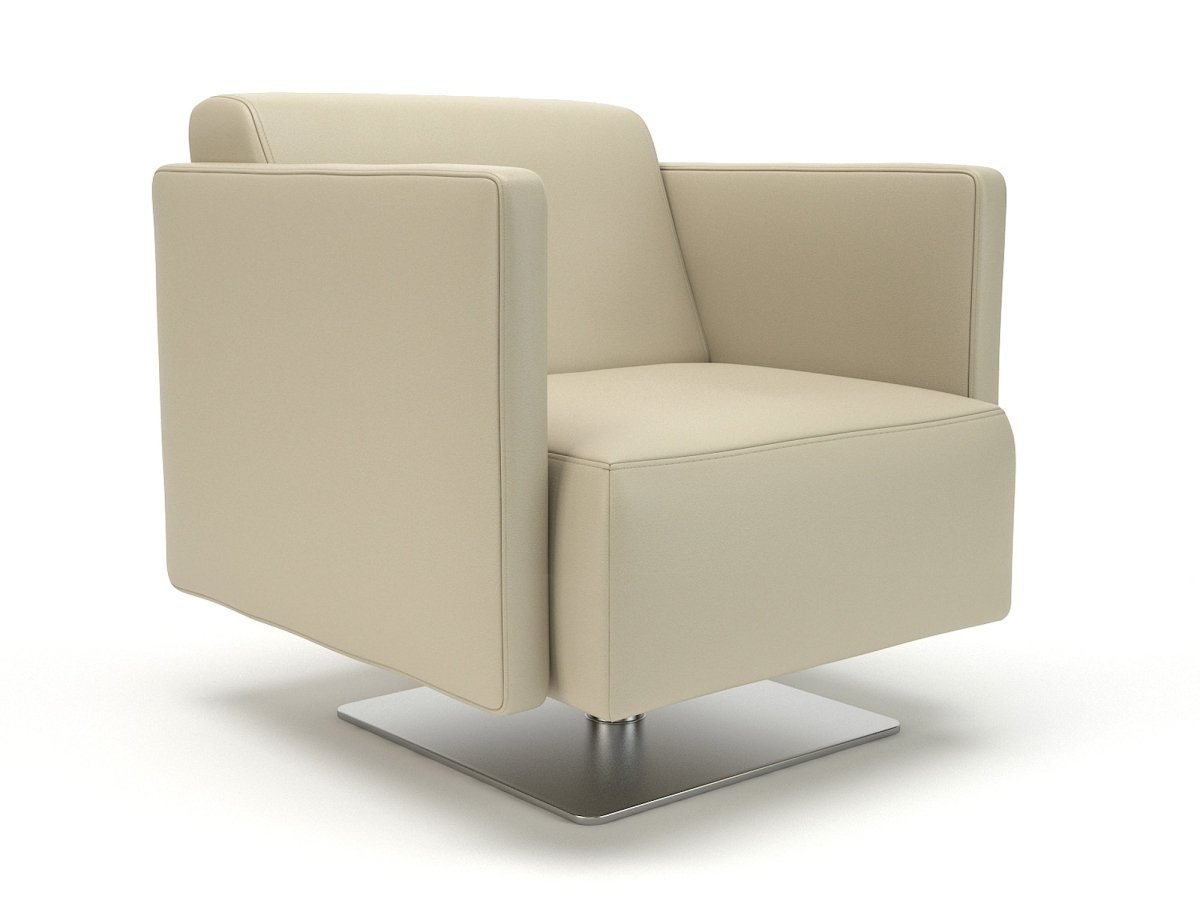 Office furniture napa-slim-arm-75cm-wide-swivel-armchair-in-cristina-marrone-ultima-faux-leather Dynamic   Colour Cream 