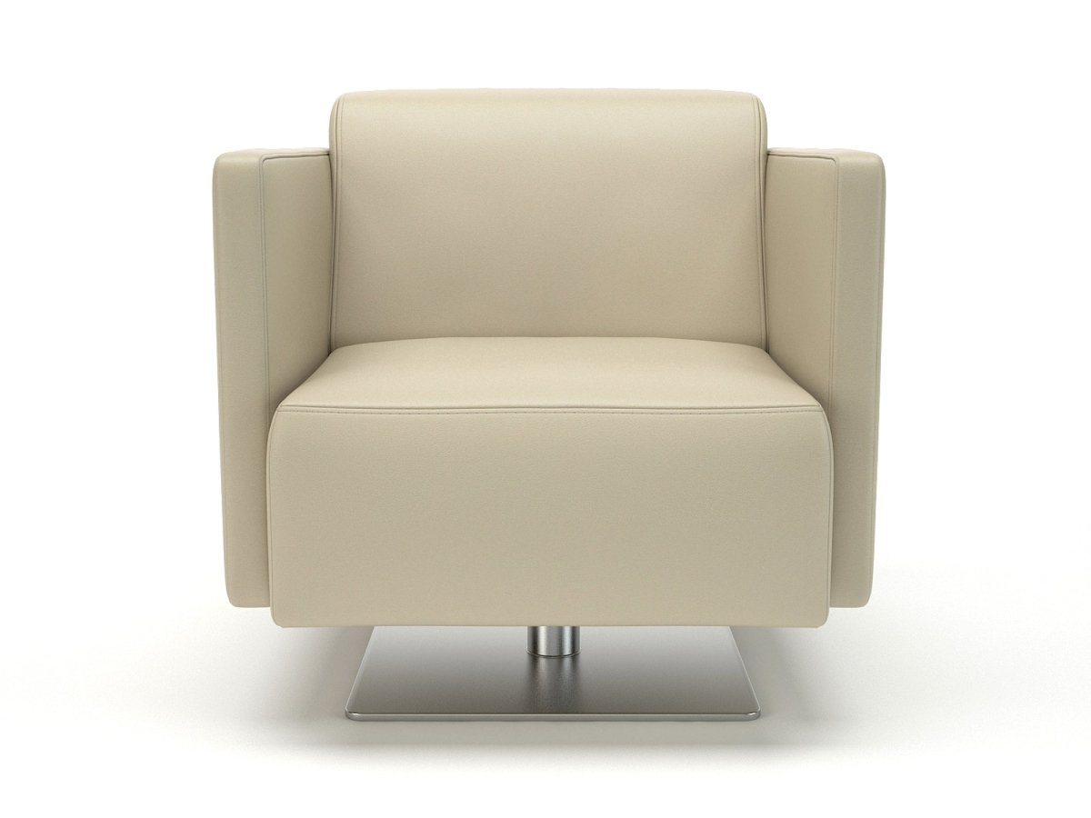 Office furniture napa-slim-arm-75cm-wide-swivel-armchair-in-cristina-marrone-ultima-faux-leather Dynamic   Colour Mocha 