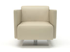 napa-slim-arm-75cm-wide-swivel-armchair-in-cristina-marrone-ultima-faux-leather-with-socket Dynamic  Colour Cream