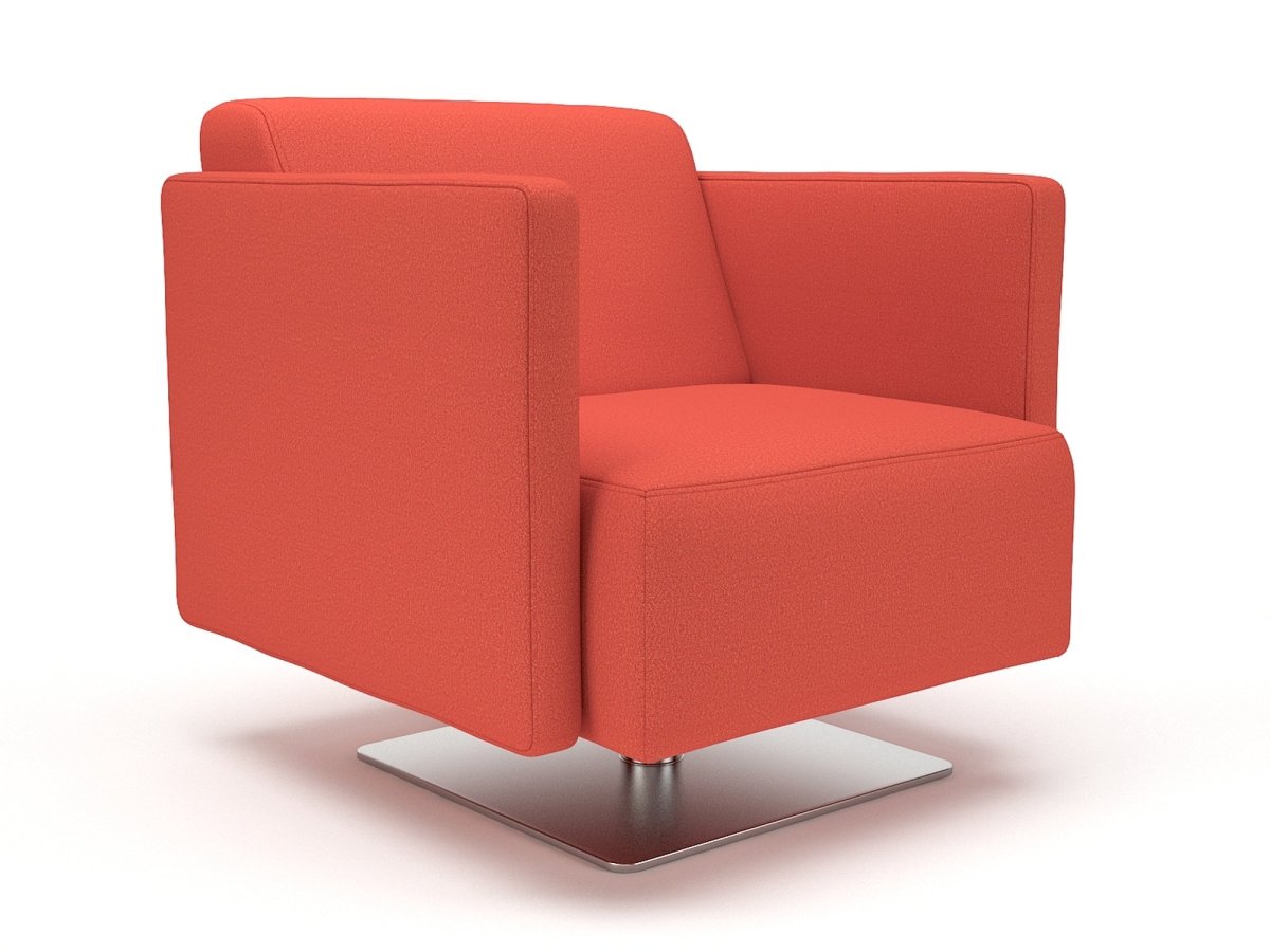 Office furniture napa-slim-arm-75cm-wide-swivel-armchair-in-warwick-dolly-fabric-with-socket Dynamic  Colour 