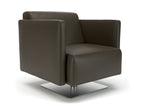 Office furniture napa-slim-arm-75cm-wide-swivel-armchair-in-cristina-marrone-ultima-faux-leather Dynamic   Colour  