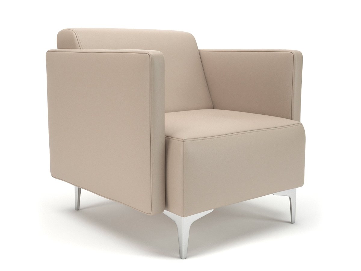 Office furniture napa-slim-arm-75cm-wide-armchair-in-cristina-marrone-ultima-faux-leather Dynamic   Colour  