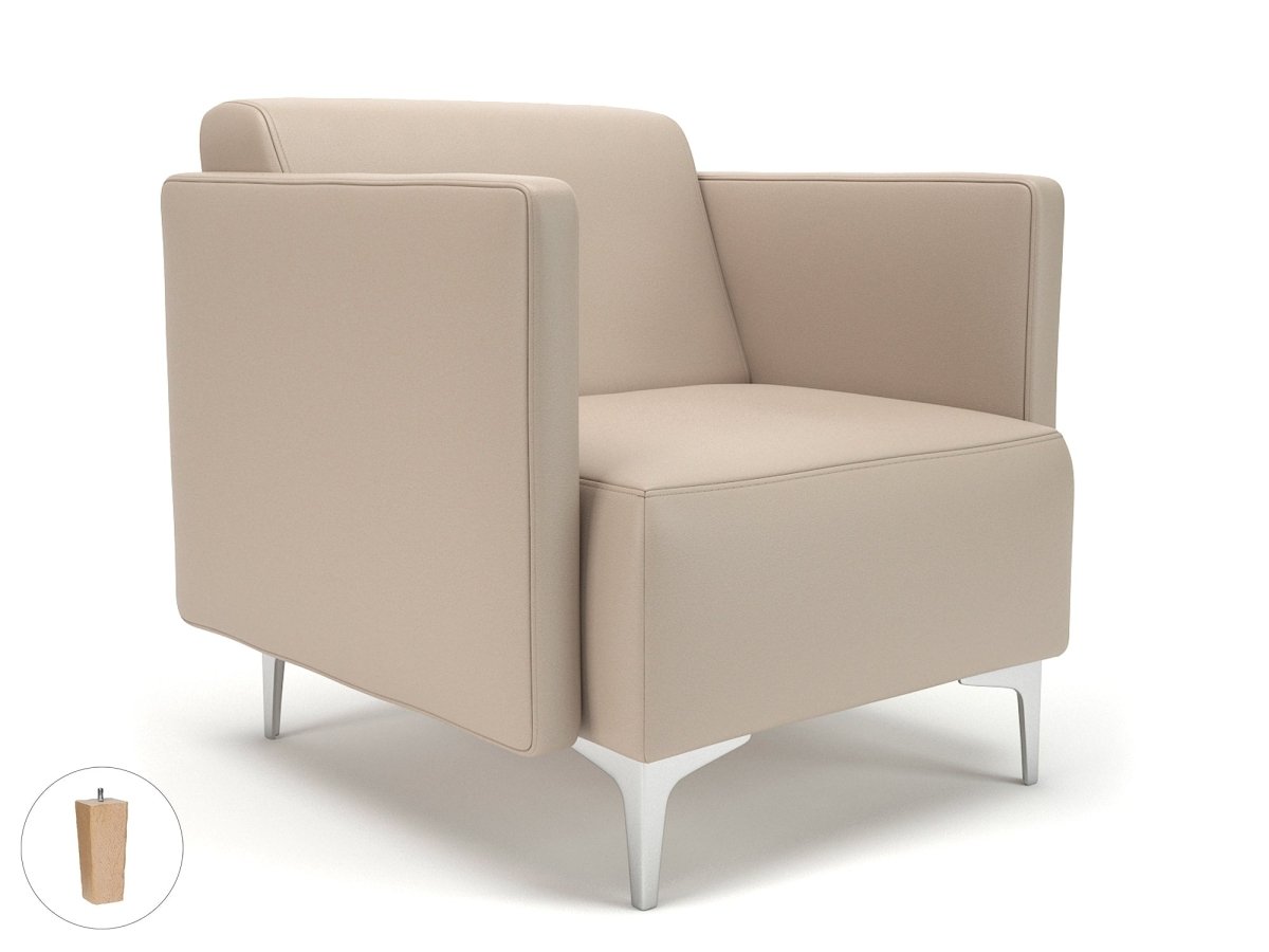 Office furniture napa-slim-arm-75cm-wide-armchair-in-cristina-marrone-ultima-faux-leather Dynamic   Colour  