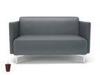 Office furniture napa-slim-arm-125cm-wide-sofa-in-cristina-marrone-ultima-faux-leather Dynamic  Matt Black Colour Chalk 