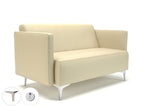 napa-slim-arm-125cm-wide-sofa-in-cristina-marrone-ultima-faux-leather-with-socket Dynamic  Chrome Colour Cream 
