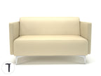 Office furniture napa-slim-arm-125cm-wide-sofa-in-cristina-marrone-ultima-faux-leather Dynamic  Chrome Colour Mocha 