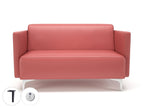 Office furniture napa-slim-arm-125cm-wide-sofa-in-cristina-marrone-ultima-faux-leather-with-socket Dynamic   Colour  