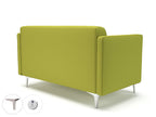 Office furniture napa-slim-arm-125cm-wide-sofa-in-warwick-dolly-fabric-with-socket Dynamic  Light Wood Colour Citron 