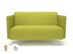 Office furniture napa-slim-arm-125cm-wide-sofa-in-warwick-dolly-fabric-with-socket Dynamic  Light Wood Colour Ebony 