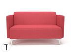 Office furniture napa-slim-arm-125cm-wide-sofa-in-camira-era-fabric Dynamic  Chrome Colour Everlasting 