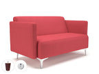 Office furniture napa-slim-arm-125cm-wide-sofa-in-camira-era-fabric-with-socket Dynamic  Light Wood Colour Everlasting 