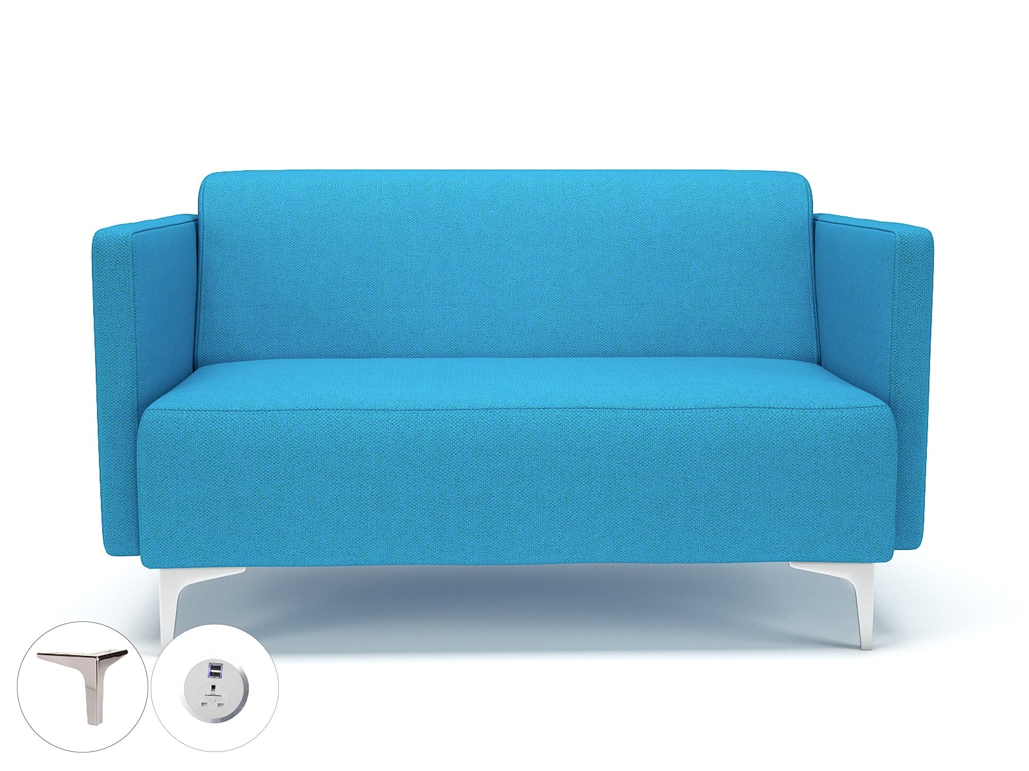 Office furniture napa-slim-arm-125cm-wide-sofa-in-camira-era-fabric-with-socket Dynamic  Ebony Wood Colour History 