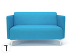Office furniture napa-slim-arm-125cm-wide-sofa-in-camira-era-fabric Dynamic  Chrome Colour Perennial 