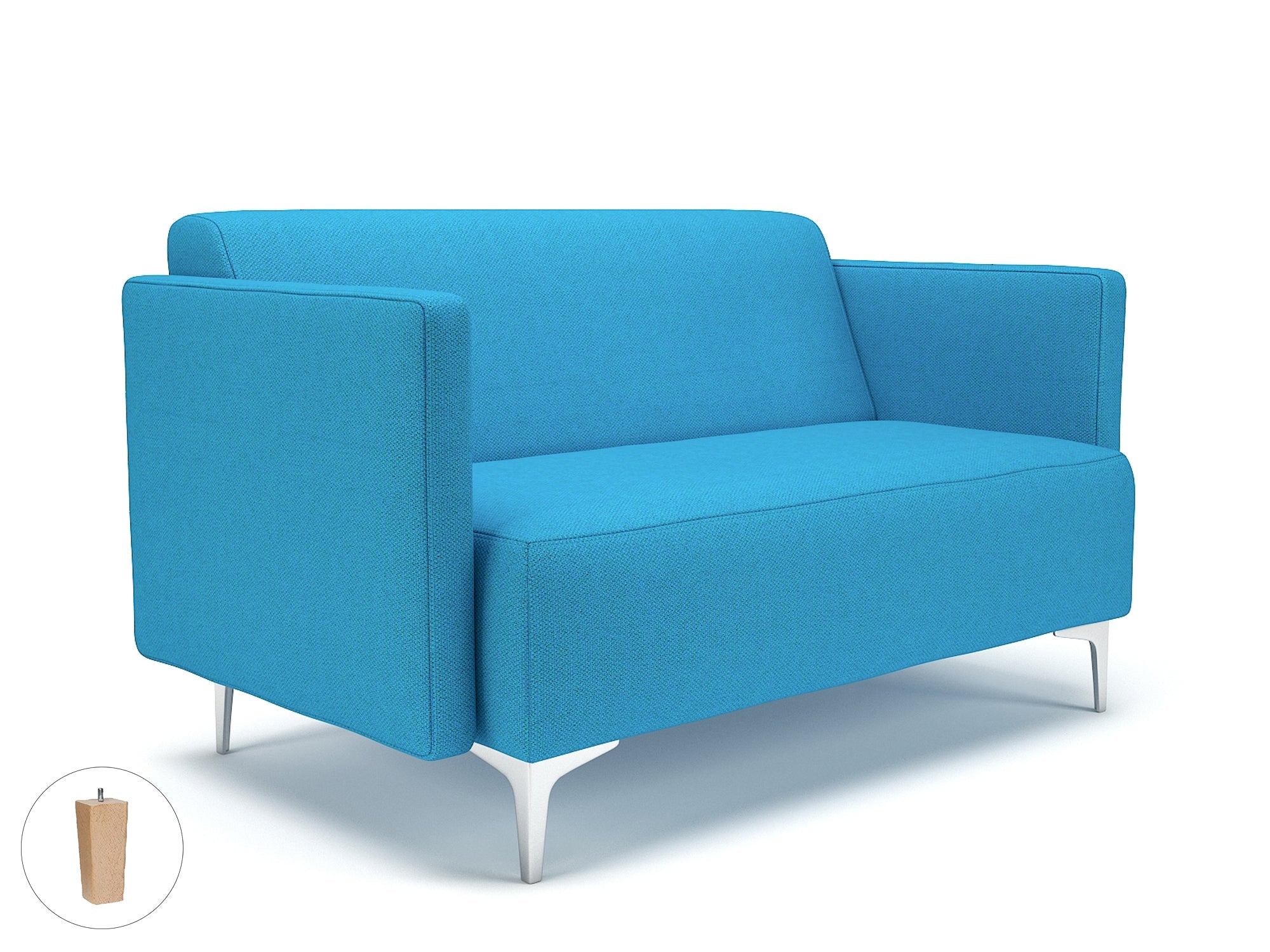 Office furniture napa-slim-arm-125cm-wide-sofa-in-camira-era-fabric Dynamic  Ebony Wood Colour Period 