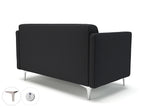 Office furniture napa-slim-arm-125cm-wide-sofa-in-warwick-dolly-fabric-with-socket Dynamic  Light Wood Colour Lagoon 