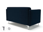 Office furniture napa-slim-arm-125cm-wide-sofa-in-camira-era-fabric-with-socket Dynamic  Ebony Wood Colour Prime 