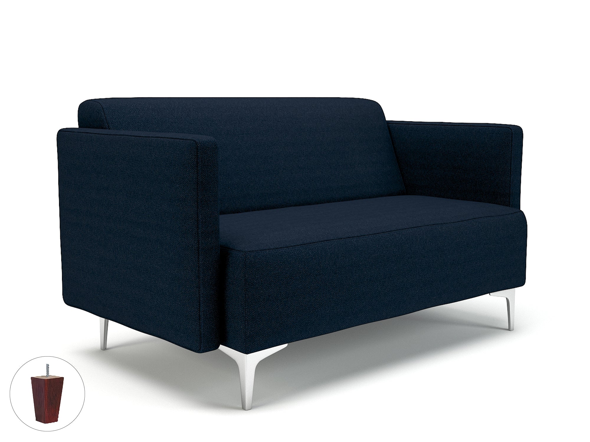 Office furniture napa-slim-arm-125cm-wide-sofa-in-camira-era-fabric Dynamic  Light Wood Colour Prime 