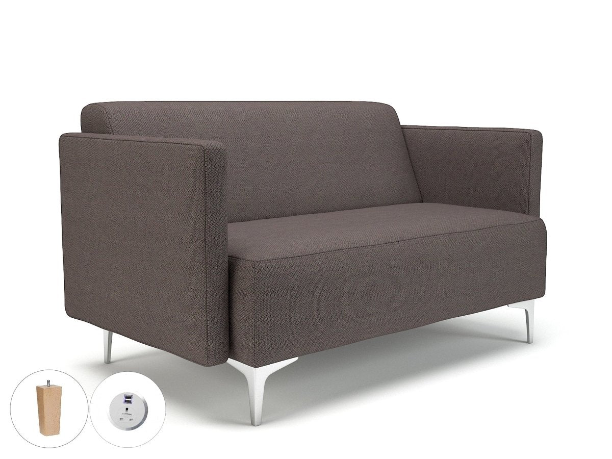 Office furniture napa-slim-arm-125cm-wide-sofa-in-camira-era-fabric-with-socket Dynamic   Colour  