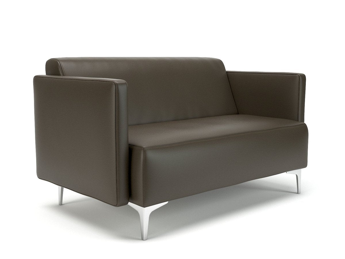 Office furniture napa-slim-arm-125cm-wide-sofa-in-cristina-marrone-ultima-faux-leather Dynamic   Colour  
