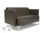 Office furniture napa-slim-arm-125cm-wide-sofa-in-cristina-marrone-ultima-faux-leather-with-socket Dynamic   Colour  