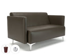 Office furniture napa-slim-arm-125cm-wide-sofa-in-cristina-marrone-ultima-faux-leather-with-socket Dynamic   Colour  