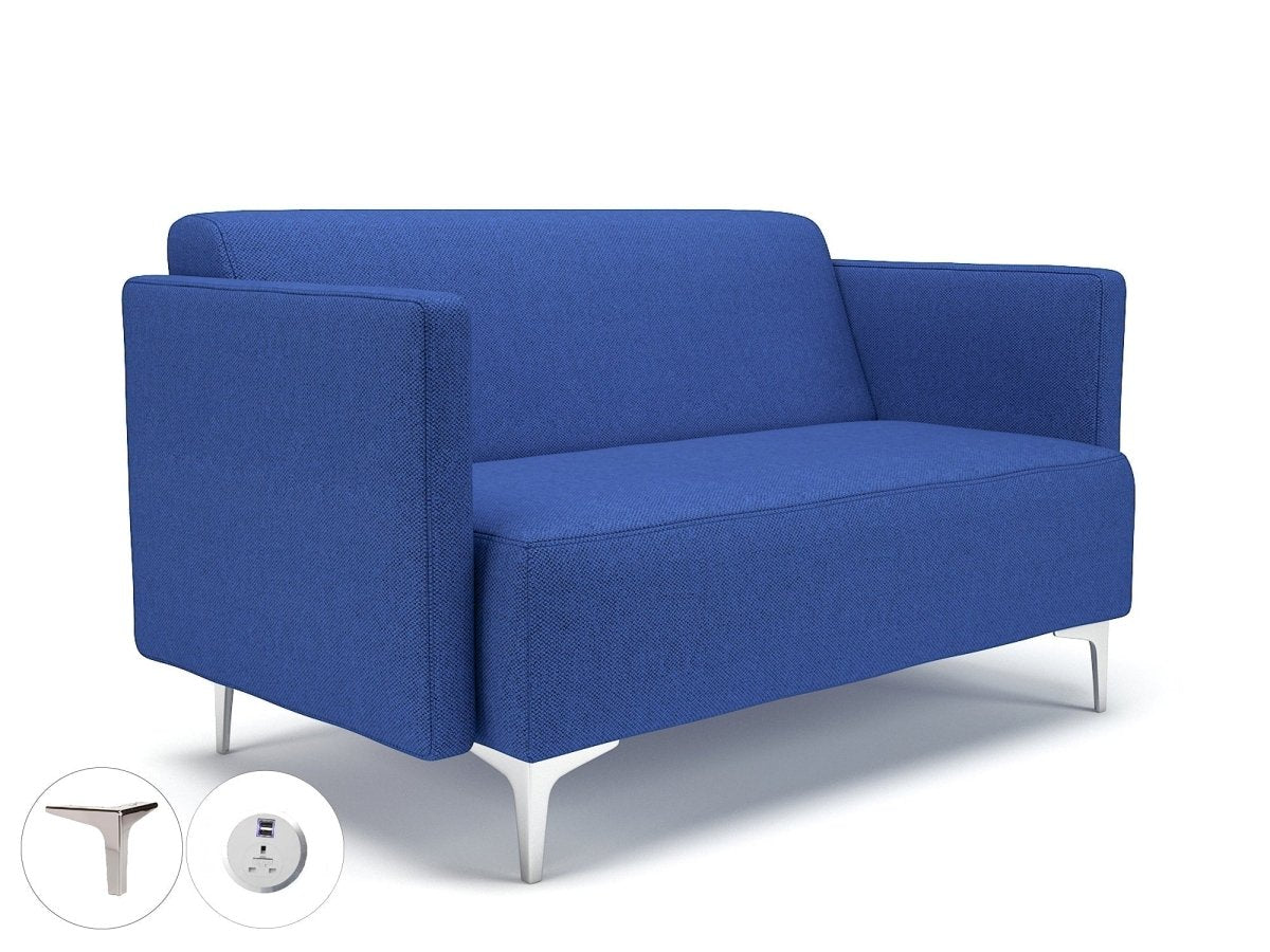 Office furniture napa-slim-arm-125cm-wide-sofa-in-camira-era-fabric-with-socket Dynamic   Colour  