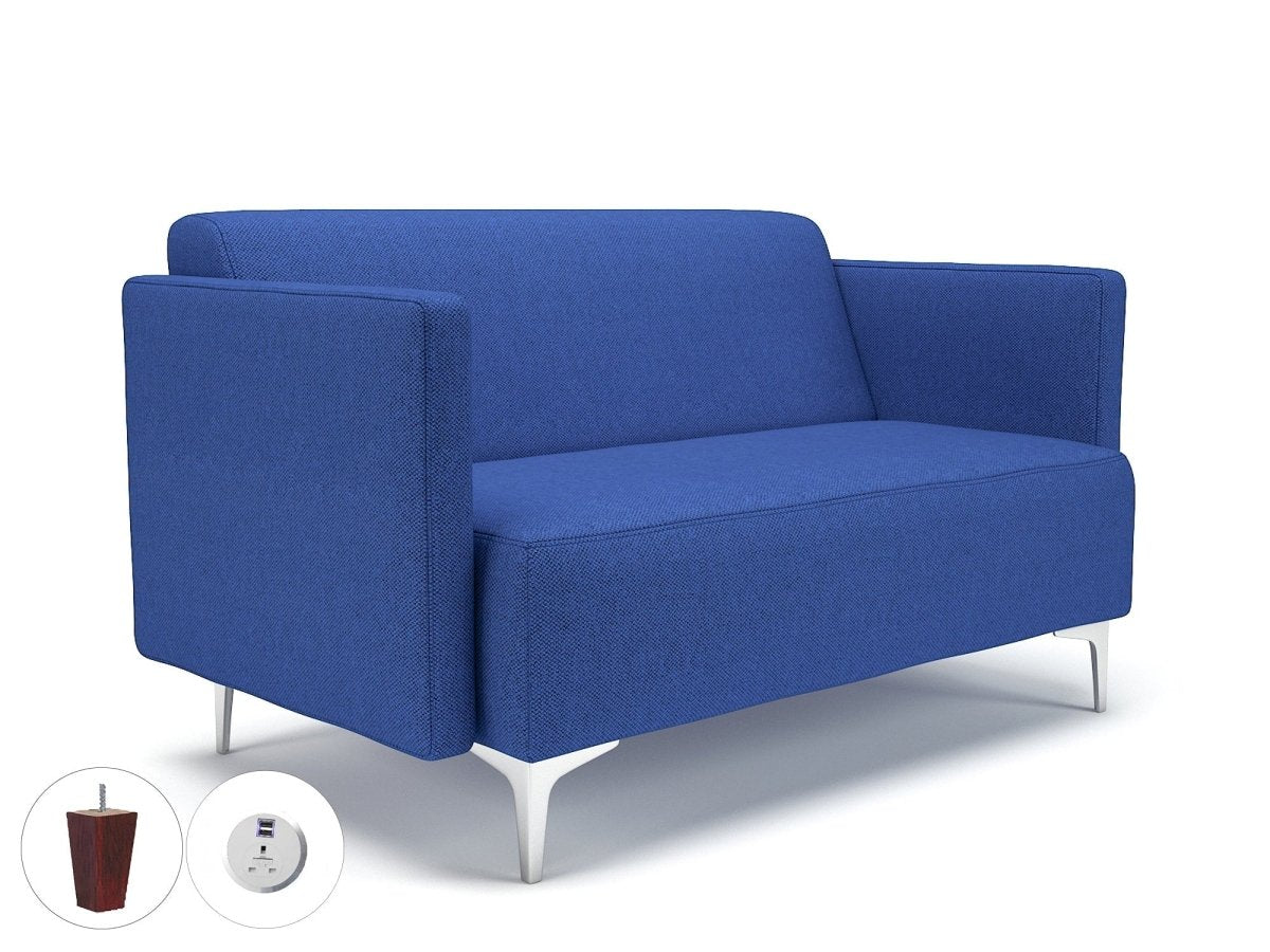 Office furniture napa-slim-arm-125cm-wide-sofa-in-camira-era-fabric-with-socket Dynamic   Colour  