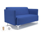 Office furniture napa-slim-arm-125cm-wide-sofa-in-camira-era-fabric-with-socket Dynamic   Colour  