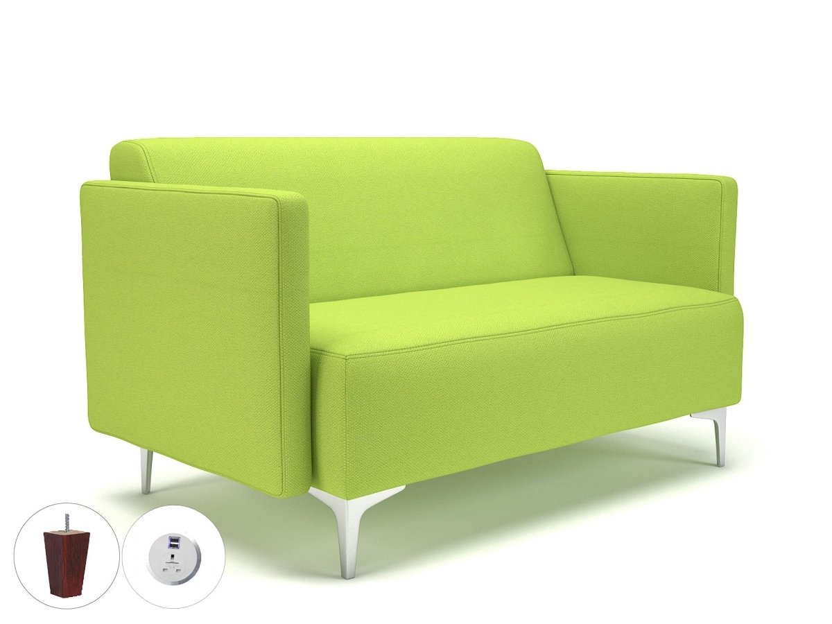 Office furniture napa-slim-arm-125cm-wide-sofa-in-camira-era-fabric-with-socket Dynamic   Colour  