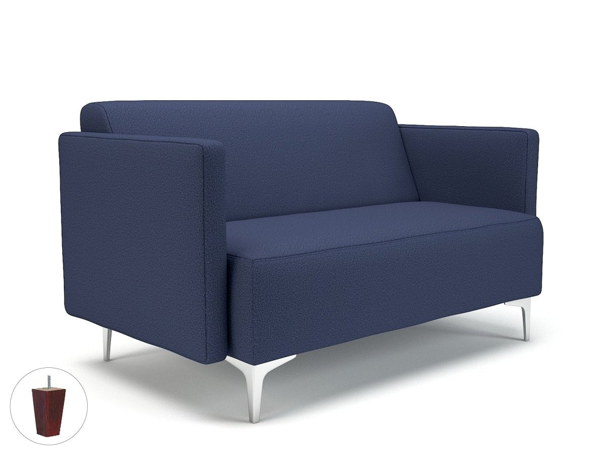 Office furniture napa-slim-arm-125cm-wide-sofa-in-warwick-dolly-fabric-with-socket Dynamic   Colour  