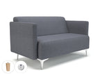 Office furniture napa-slim-arm-125cm-wide-sofa-in-camira-era-fabric-with-socket Dynamic   Colour  