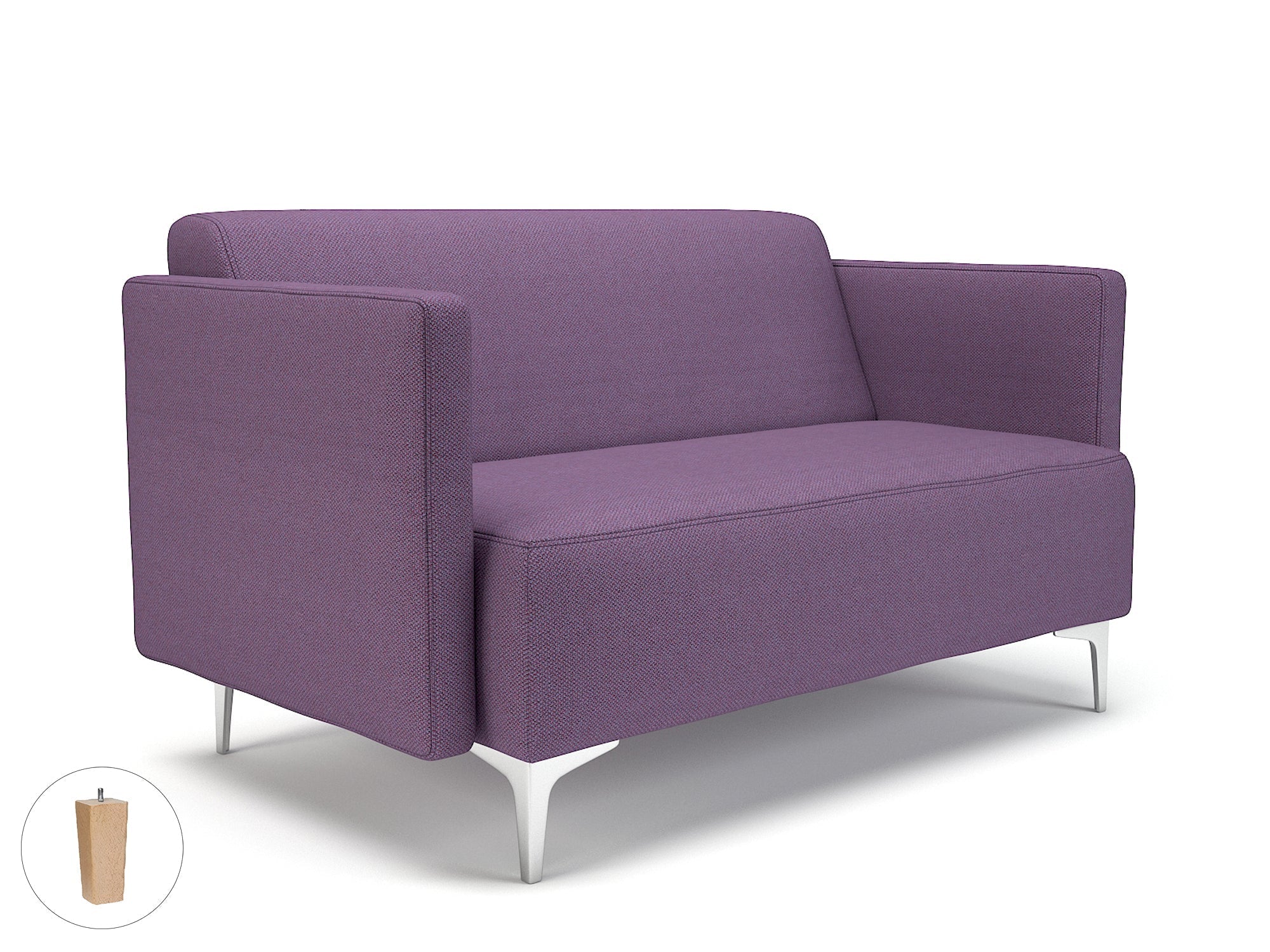 Office furniture napa-slim-arm-125cm-wide-sofa-in-camira-era-fabric Dynamic   Colour  