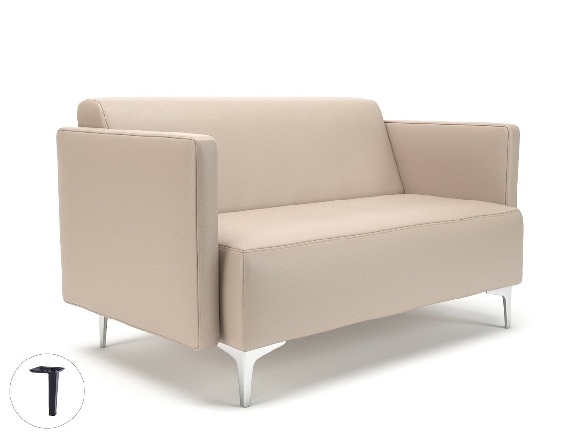 Office furniture napa-slim-arm-125cm-wide-sofa-in-cristina-marrone-ultima-faux-leather Dynamic   Colour  