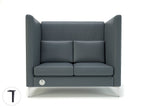 Office furniture altus-128cm-wide-privacy-booth-in-camira-era-fabric Dynamic  Prime Desk Colour Chrome Feet