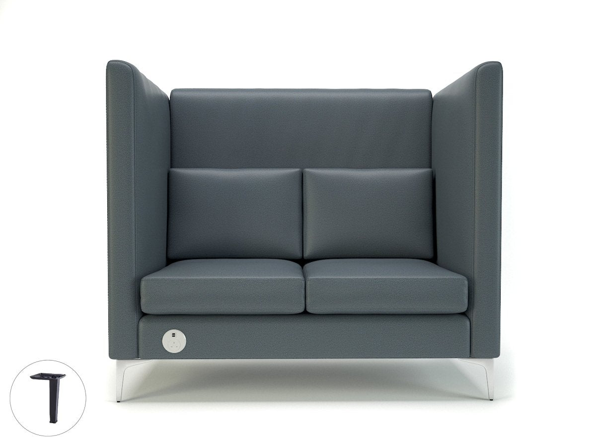 Office furniture altus-128cm-wide-privacy-booth-in-camira-era-fabric Dynamic  Prime Desk Colour Chrome Feet