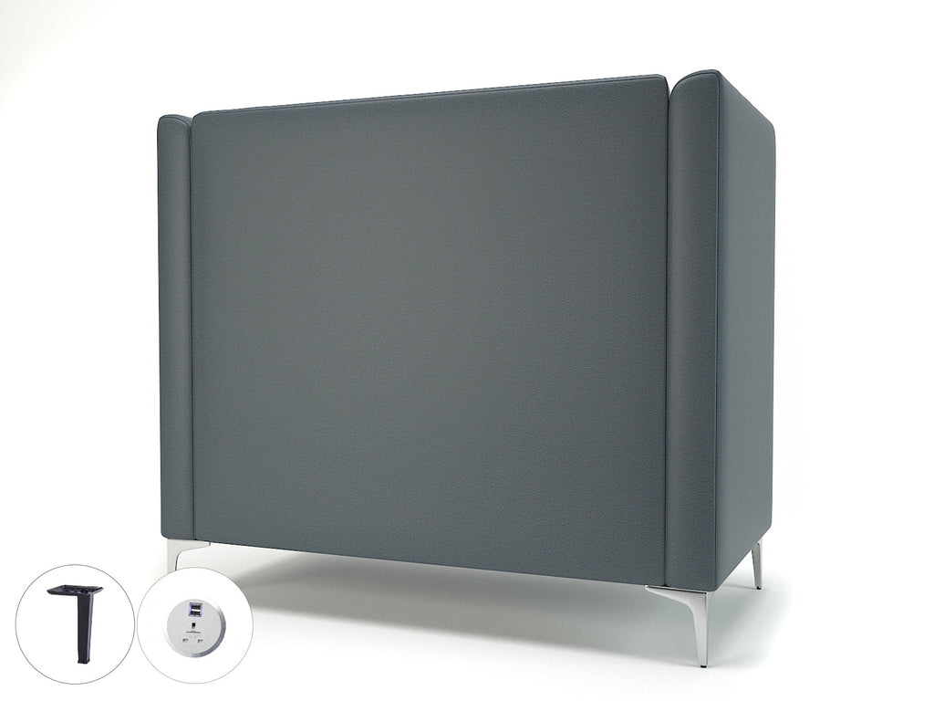 altus-128cm-wide-privacy-booth-in-cristina-marrone-ultima-faux-leather-with-socket Dynamic  Ebony Wood Colour Chalk 