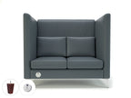 altus-128cm-wide-privacy-booth-in-cristina-marrone-ultima-faux-leather-with-socket Dynamic  Matt Black Colour Chalk 