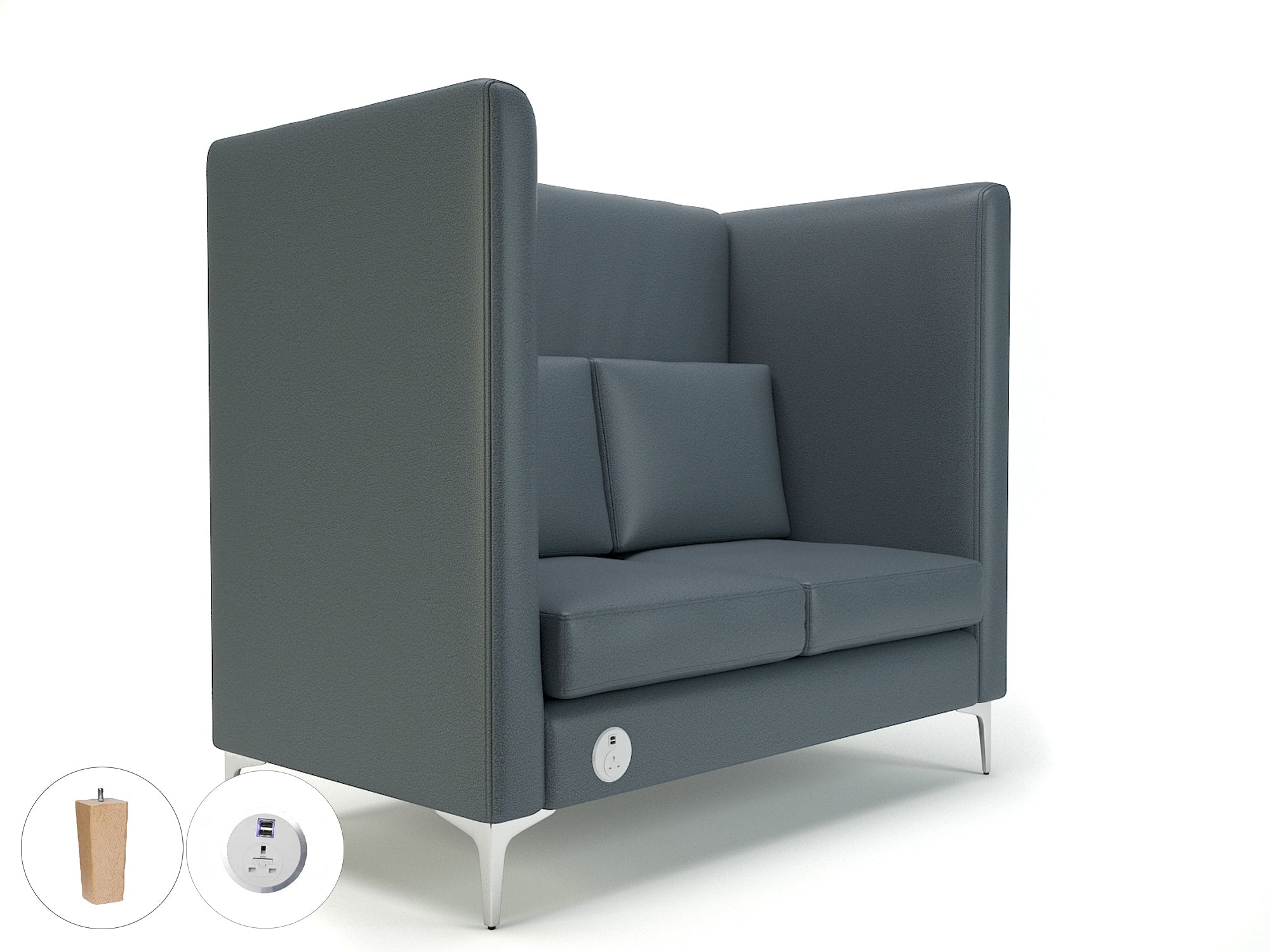 altus-128cm-wide-privacy-booth-in-cristina-marrone-ultima-faux-leather-with-socket Dynamic  Ebony Wood Colour Chilli 