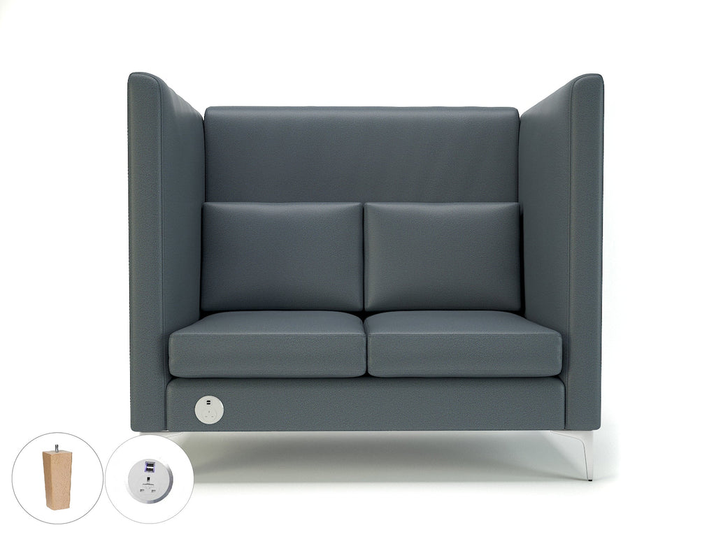 altus-128cm-wide-privacy-booth-in-cristina-marrone-ultima-faux-leather-with-socket Dynamic  Light Wood Colour Chilli 