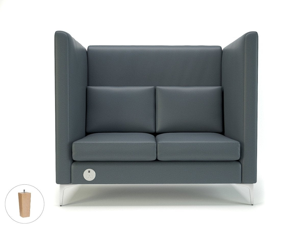 Office furniture altus-128cm-wide-privacy-booth-in-camira-era-fabric Dynamic  Prime Desk Colour Light Wood Feet