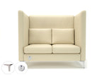 altus-128cm-wide-privacy-booth-in-cristina-marrone-ultima-faux-leather-with-socket Dynamic  Ebony Wood Colour Cream 