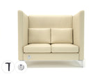 altus-128cm-wide-privacy-booth-in-cristina-marrone-ultima-faux-leather-with-socket Dynamic  Chrome Colour Mocha 
