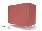altus-128cm-wide-privacy-booth-in-cristina-marrone-ultima-faux-leather-with-socket Dynamic  Light Wood Colour Taupe 