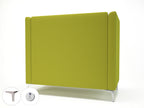 Office furniture altus-128cm-wide-privacy-booth-in-warwick-dolly-fabric-with-socket Dynamic  Light Wood Colour Citron 