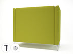 Office furniture altus-128cm-wide-privacy-booth-in-warwick-dolly-fabric-with-socket Dynamic  Light Wood Colour Denim 