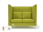 Office furniture altus-128cm-wide-privacy-booth-in-warwick-dolly-fabric-with-socket Dynamic  Ebony Wood Colour Lagoon 