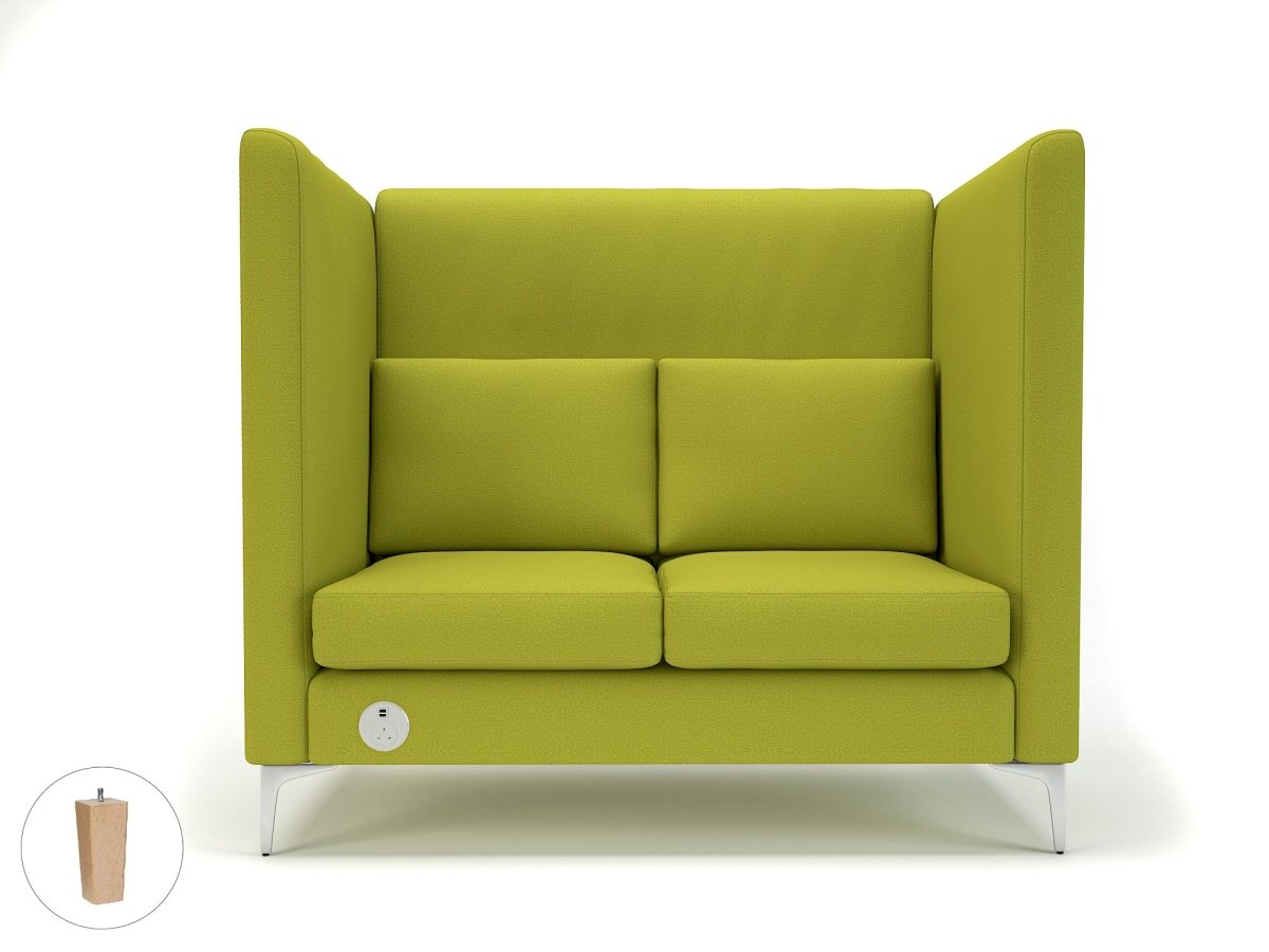 Office furniture altus-128cm-wide-privacy-booth-in-camira-era-fabric Dynamic  Present Desk Colour Light Wood Feet