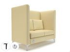 Office furniture altus-128cm-wide-privacy-booth-in-cristina-marrone-ultima-faux-leather-with-socket Dynamic   Colour  